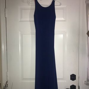 Isaac Mizrahi Cobalt Blue Gown